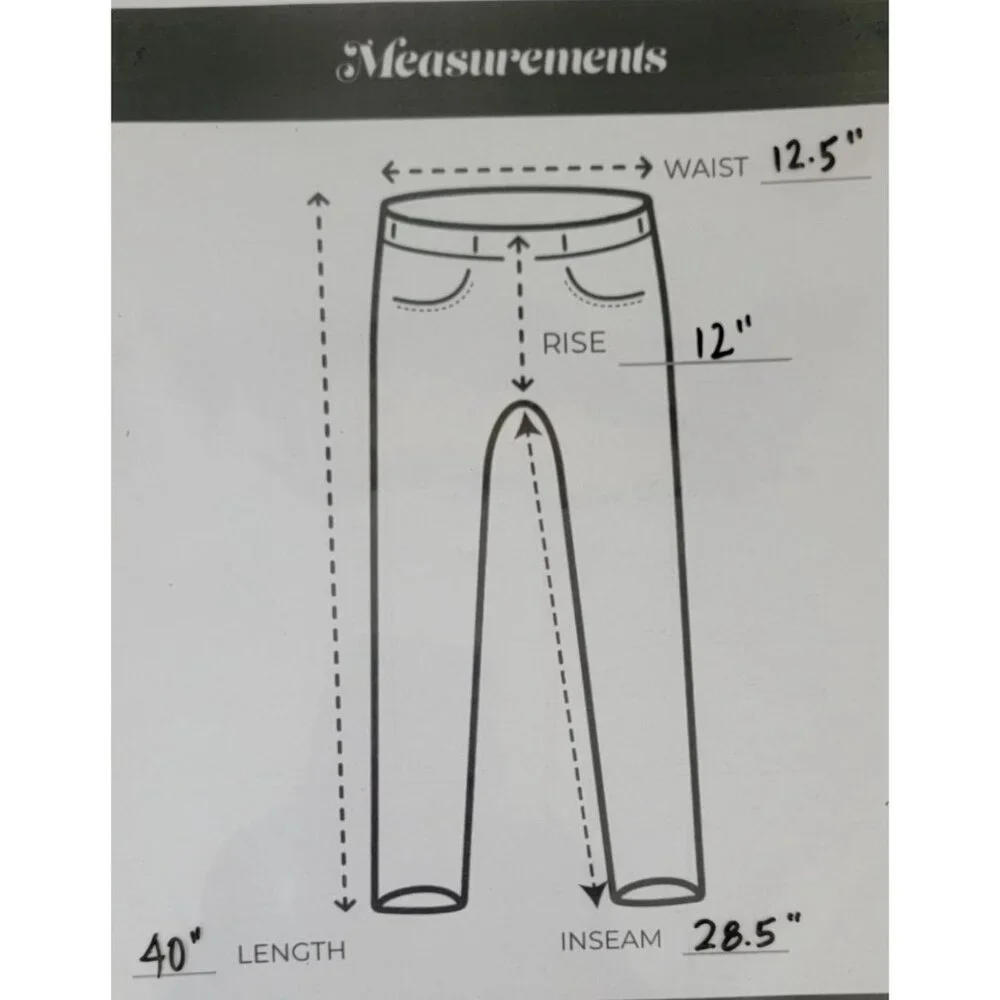 Vintage Gitano Express High-Waisted Blue Corduroy Pants Women's Size 5/6 - Picture 7 of 7